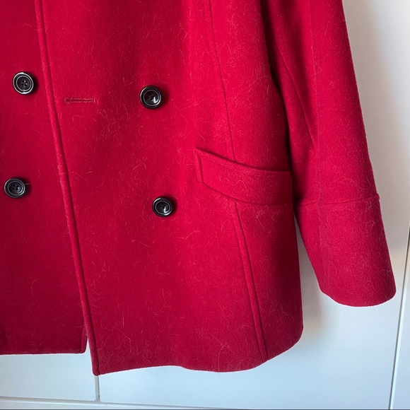 Short Red Coat - Picture 3 of 6